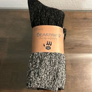 6 Pairs Boot Socks Bearpaw Ladies Shoe Size 4-10 Live Life Comfortably